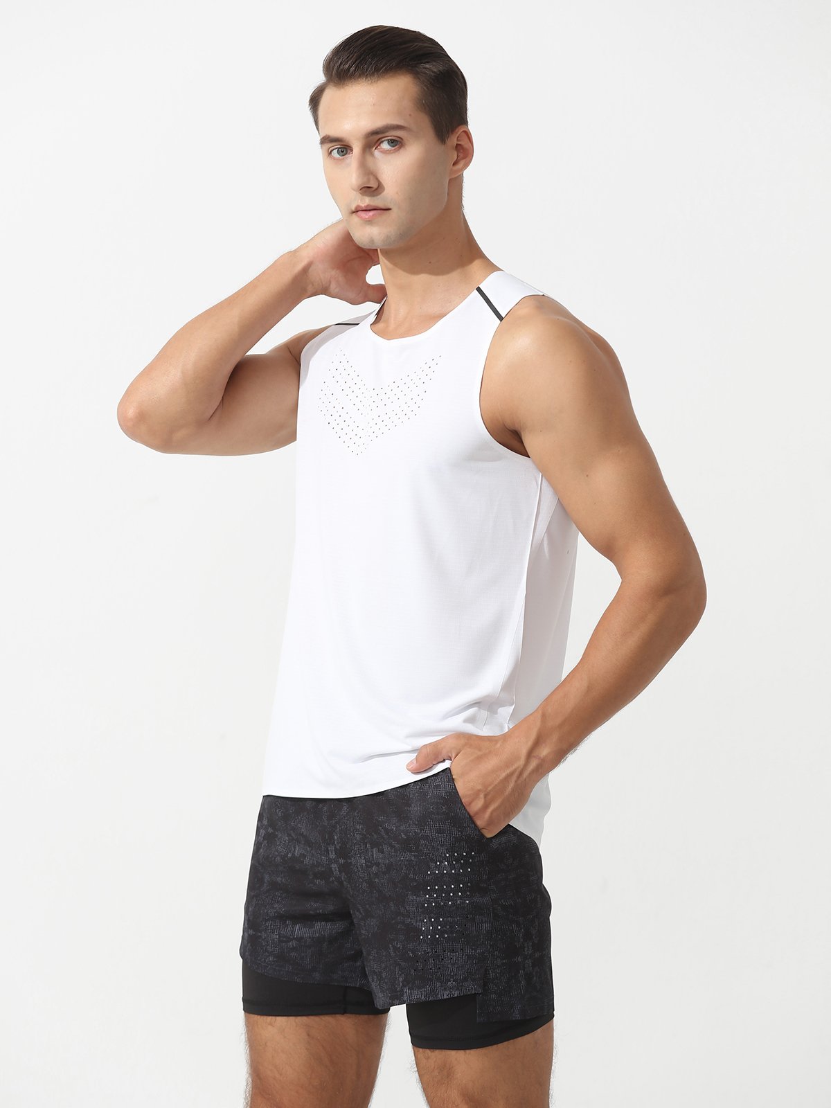 Distance Running Tank Seamless Stay Cool For App - Ahaselected