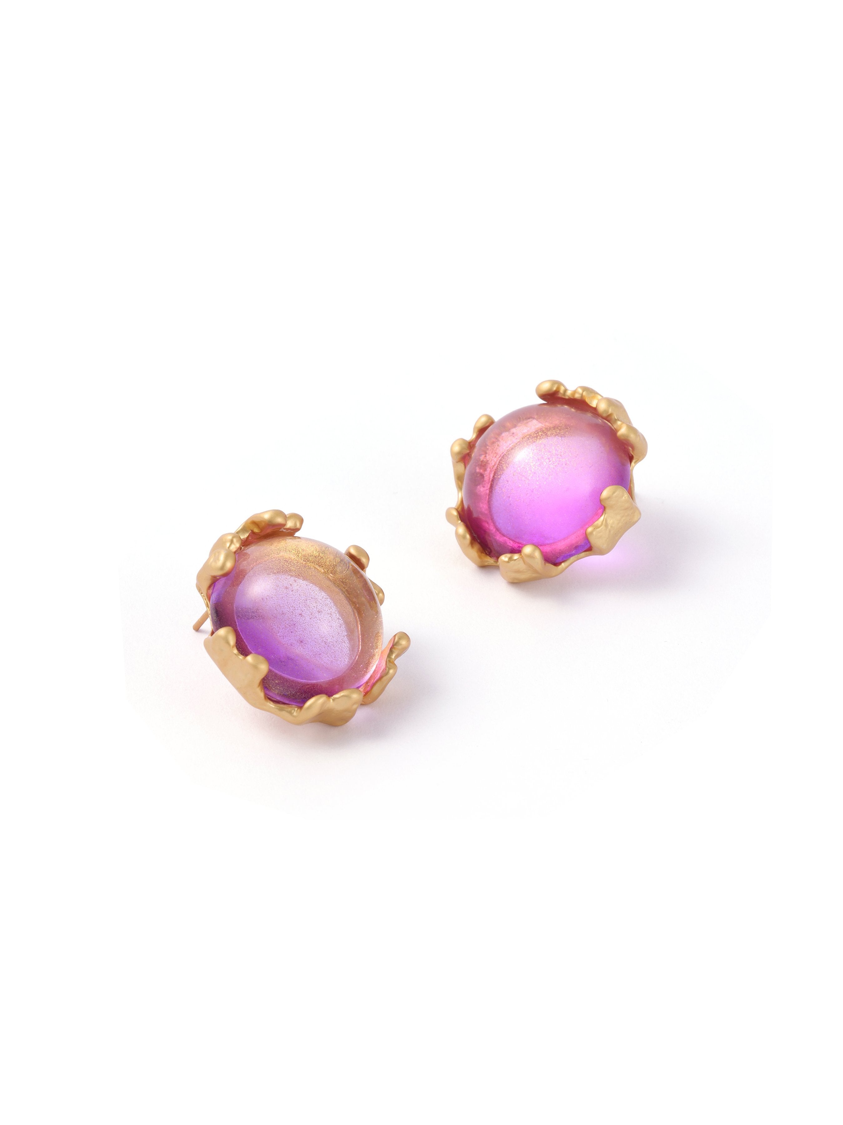 Sparkling Rhinestone Metal Earrings - Ahaselected
