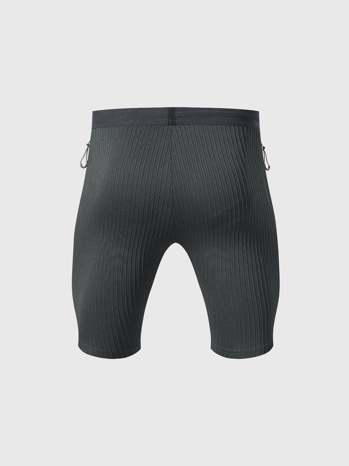8" Pro Compression Lined Running Shorts with Zip Pockets - Ahaselected