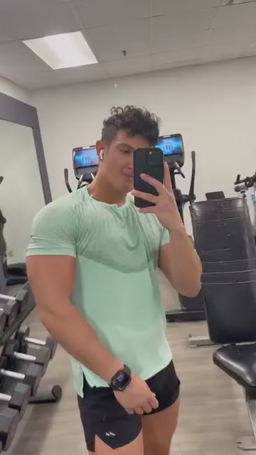 Camiseta de entrenamiento de manga corta de secado rápido -thumbmail-21