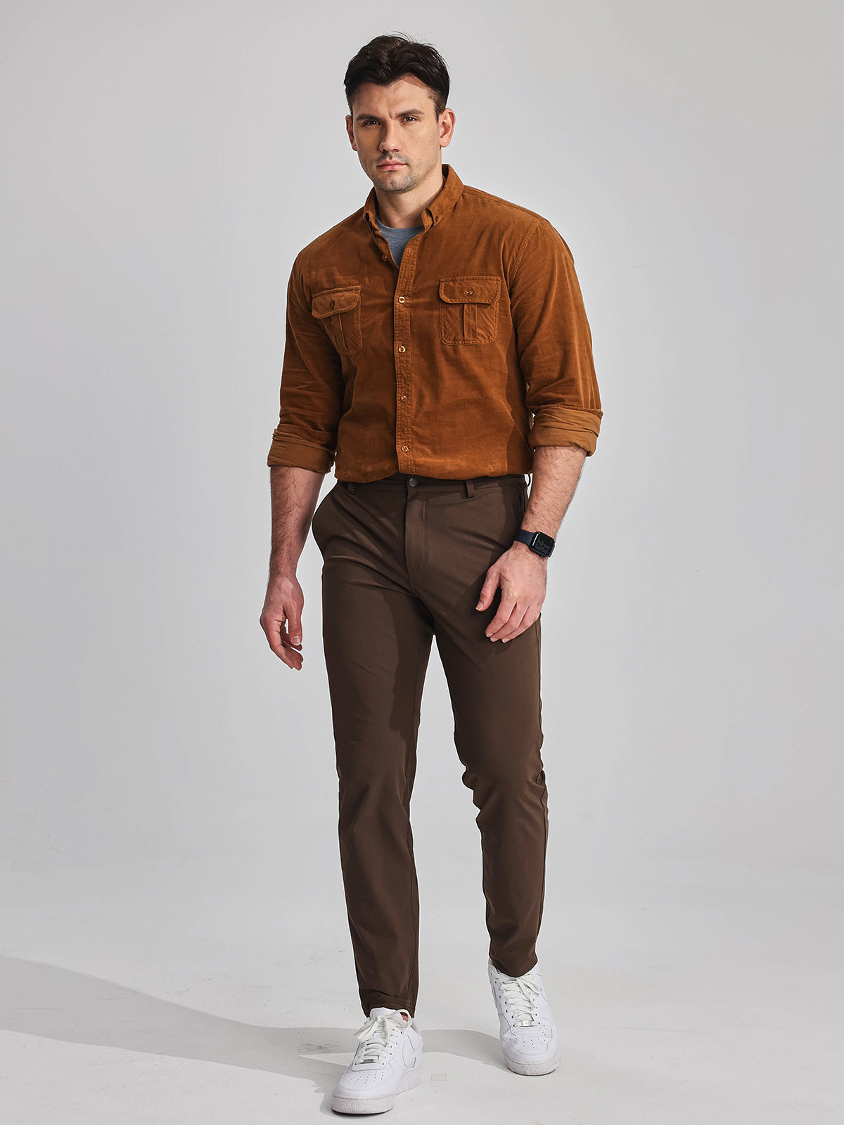 Men's Lightweight Corduroy Shirt - Ahaselected