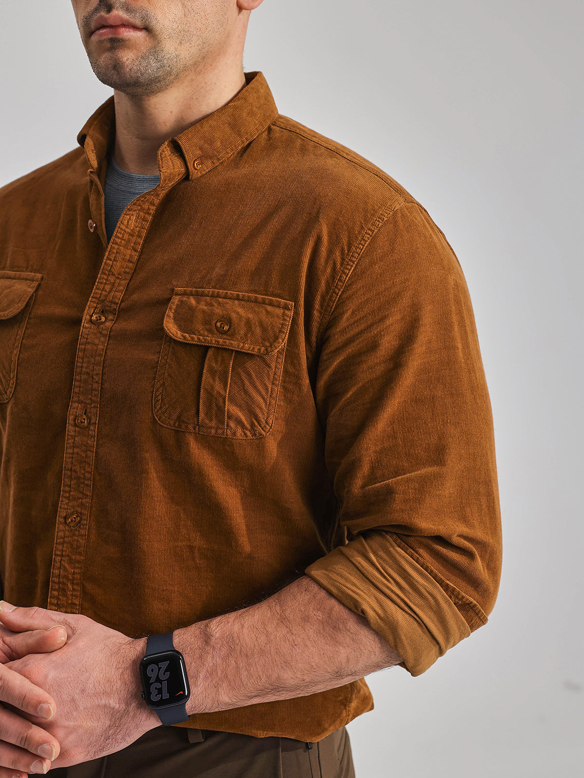Men's Lightweight Corduroy Shirt - Ahaselected