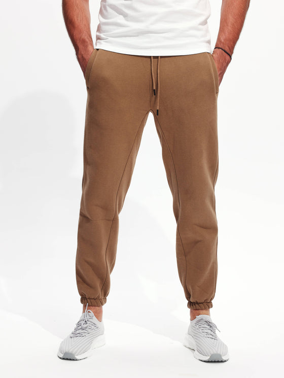 M's Cozy Fleece Basic Sweatpants - AhaAha