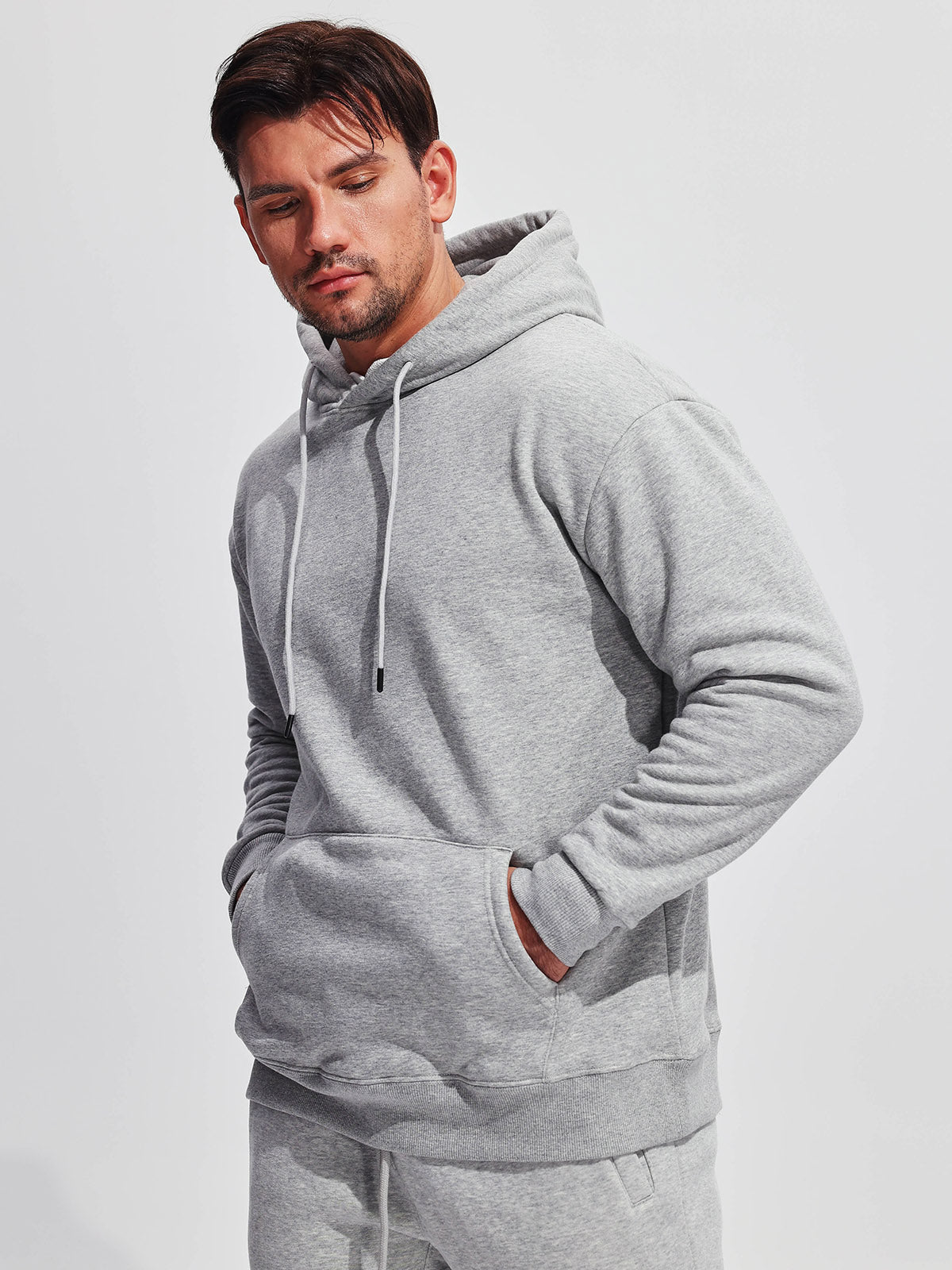 M's Cozy Fleece Everyday Hoodie - Ahaselected