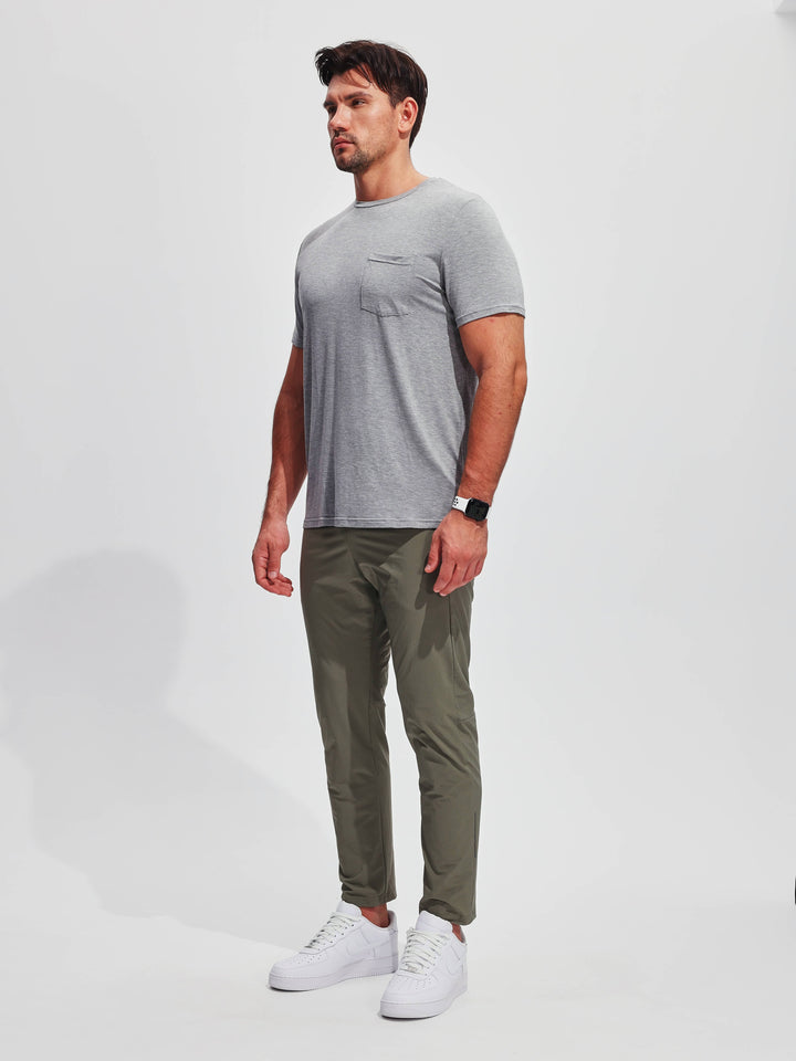 M's Eco Soft Bamboo Fiber T-Shirt with Pocket