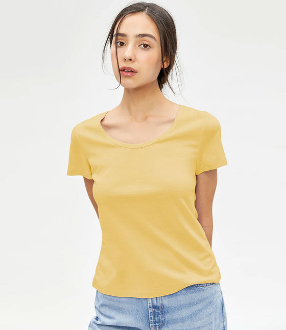 AHA Fine Materials Silk Blend T-Shirt - AhaAha