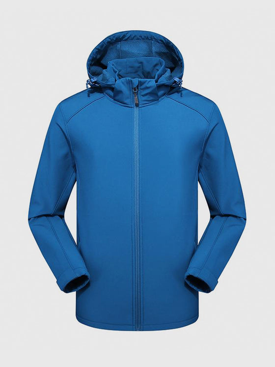 M's Softshell Jacket Removable Hood - Ahaselected