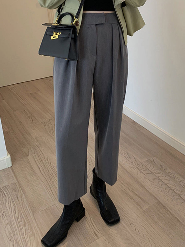 Elastic Waist Harem Pants