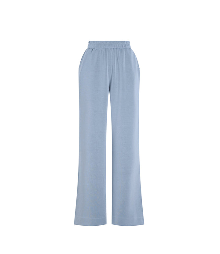 Relaxed Airy High-Rise Wide Leg Sweatpant