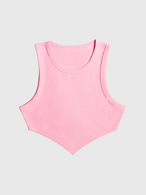 Sunshine Pointed Hem Tank - Ahaselected