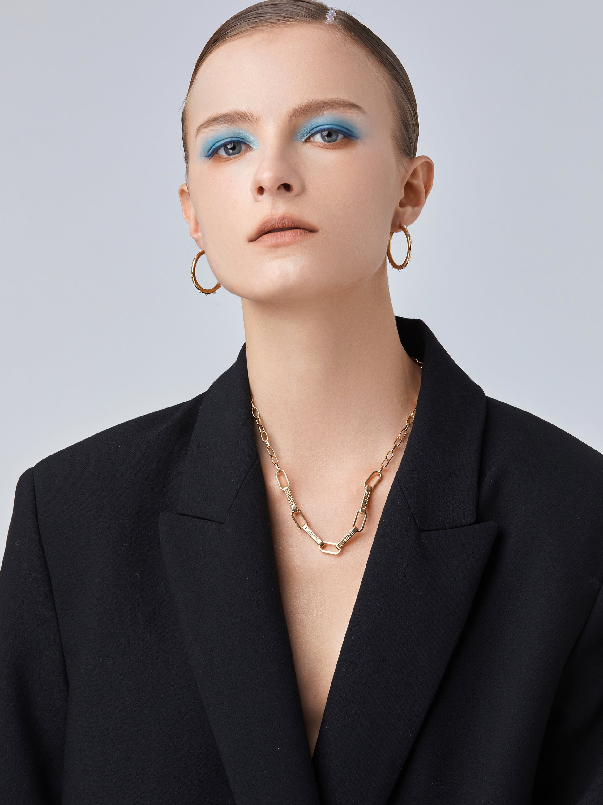 Steel Necklace With Pendant - AHAAHA