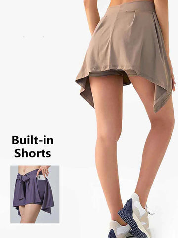 2ND-SKIN 2 in 1 Piece Build-in Comfy Skirt