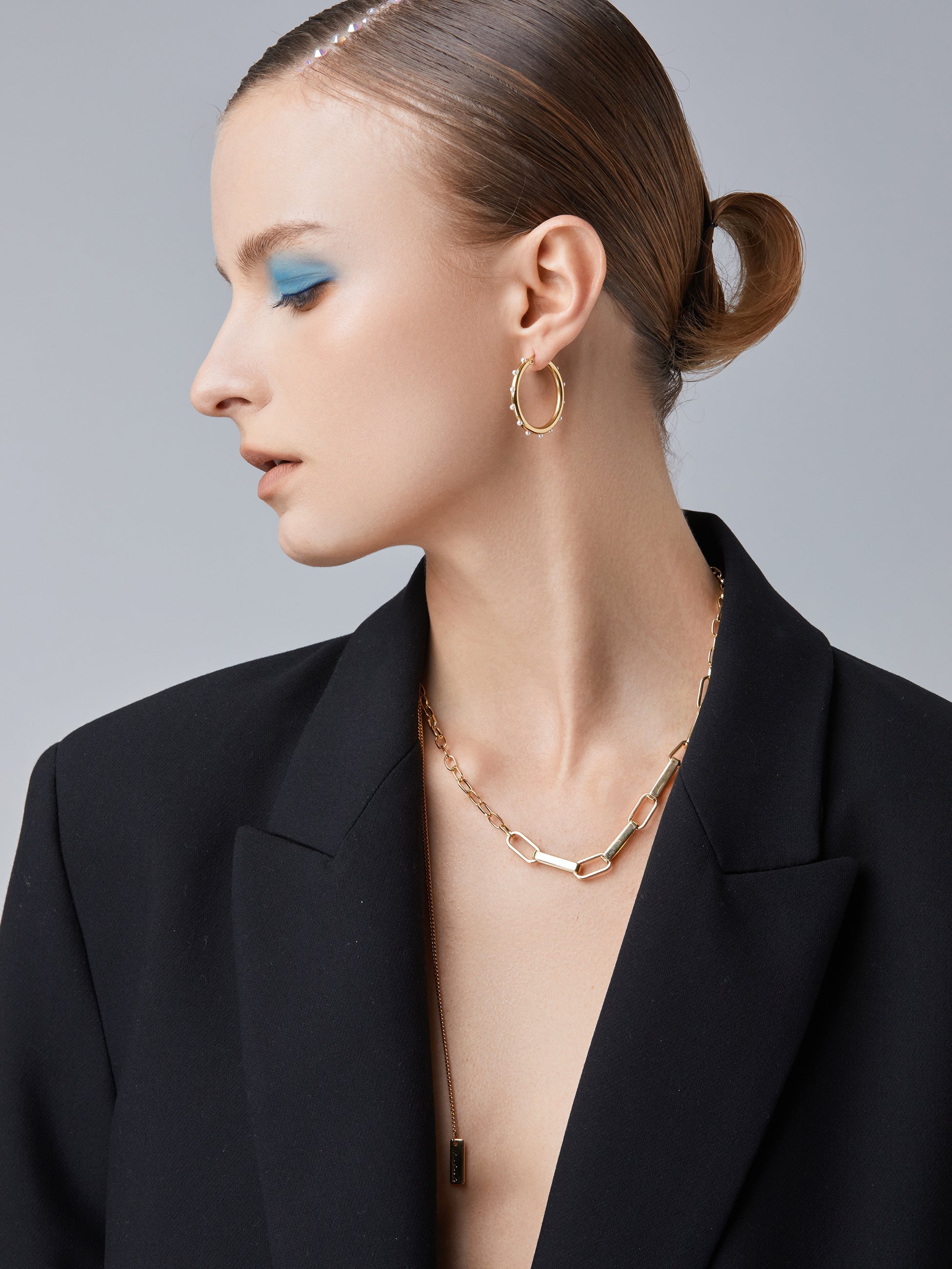 Steel Necklace With Pendant - AHAAHA