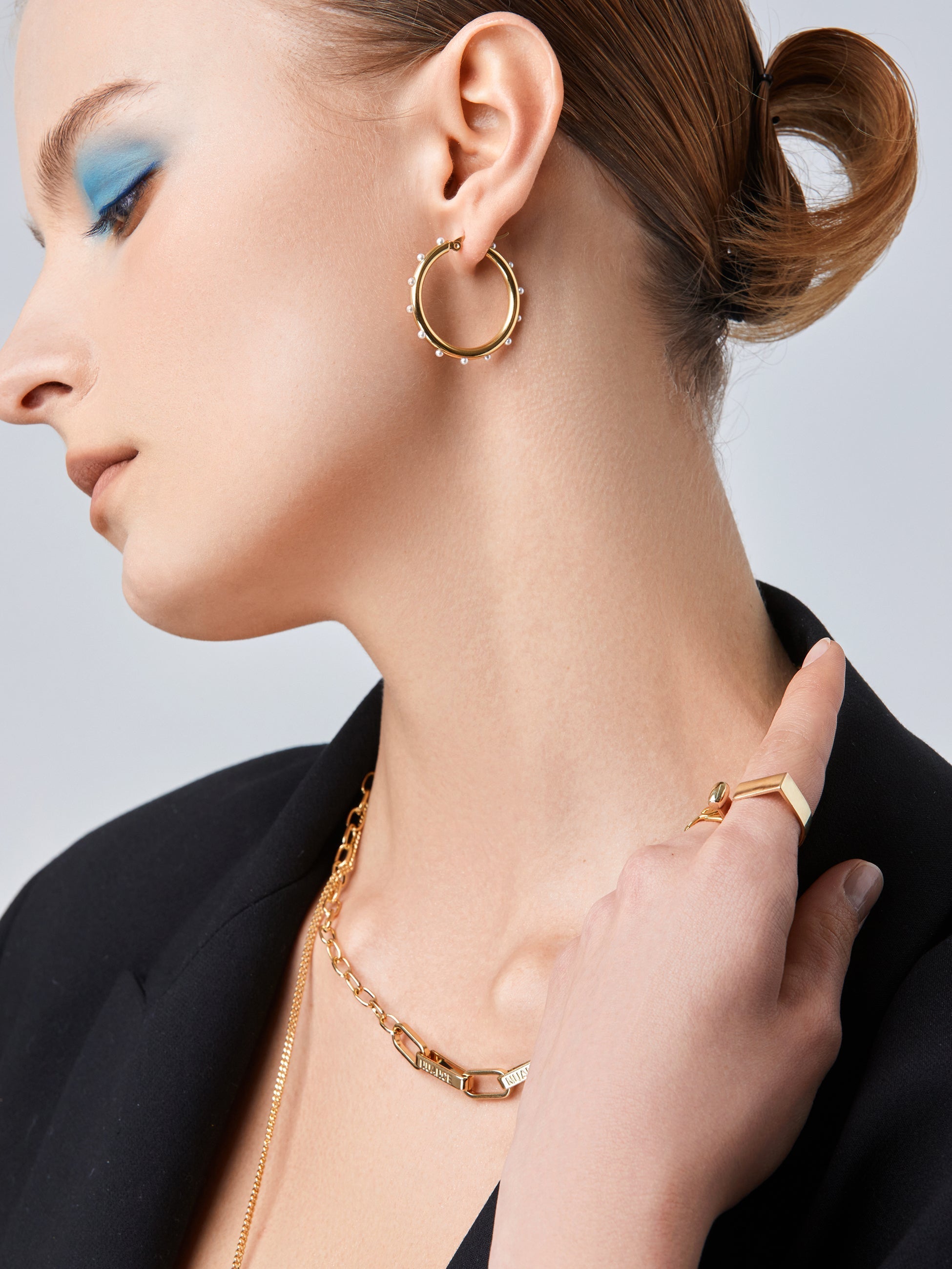 Steel Necklace With Pendant - AHAAHA