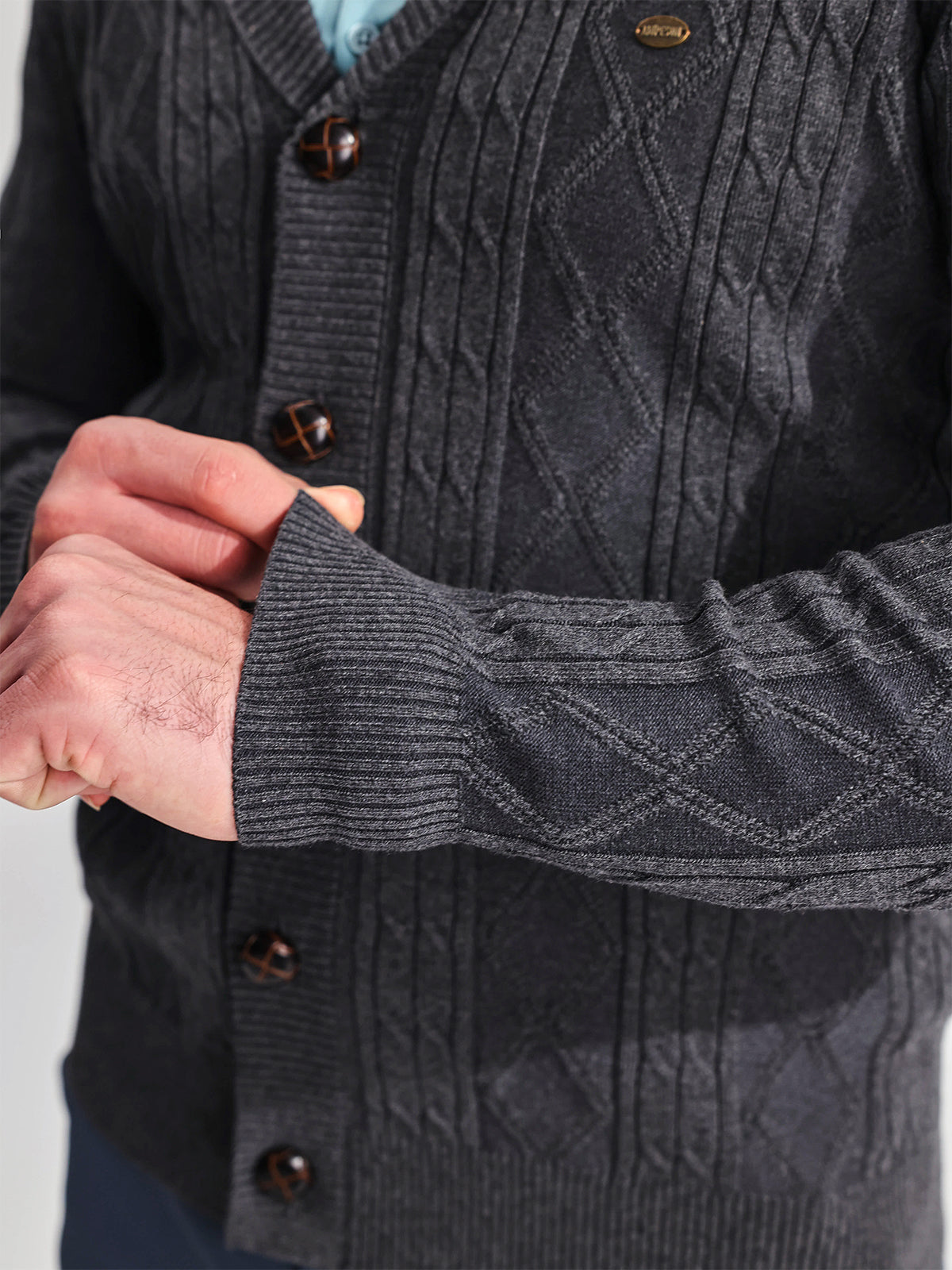 Shawl Collar Cardigan Sweater - Ahaselected