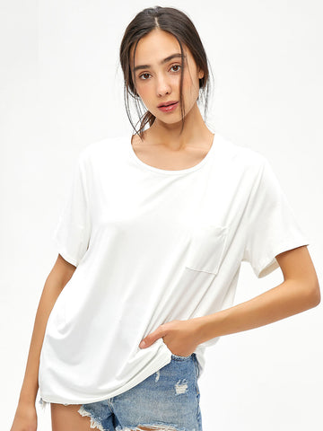 AHA Eco Soft Bamboo Viscose T-Shirt with Pocket