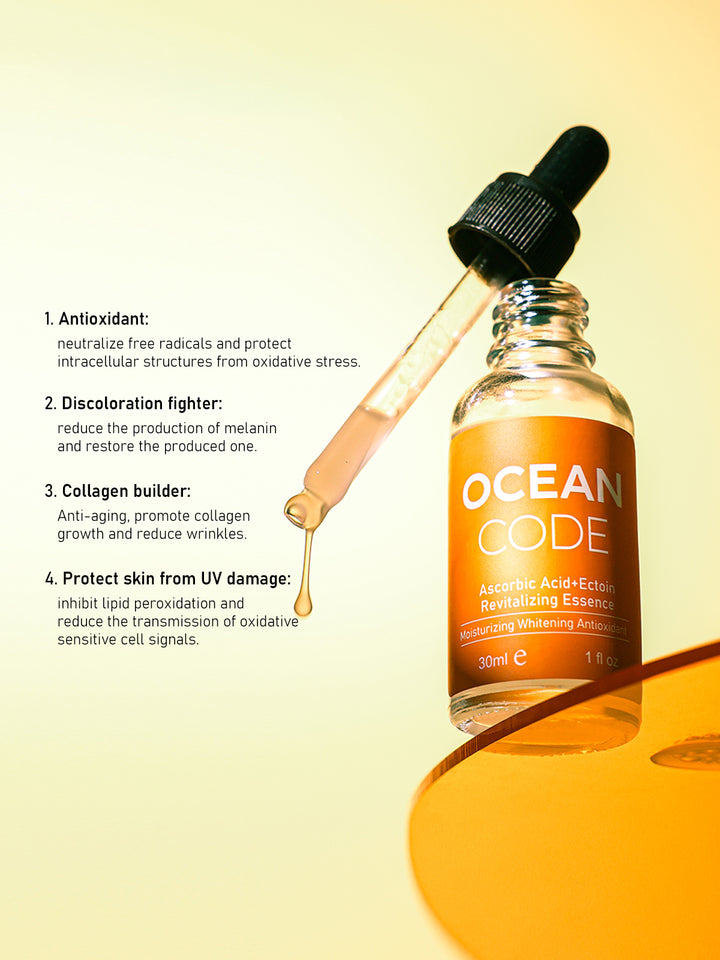 Ocean Code Anti-aging Serum CP 30ML * 2 Morning Prevent & Night Repair