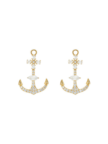 Sagittarius Gold Plated Earrings