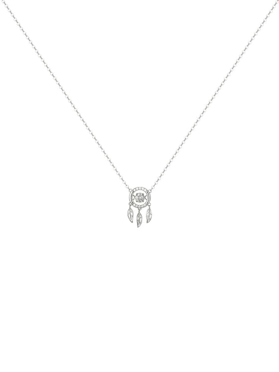 Dreamcatcher Silver Necklace - Ahaselected