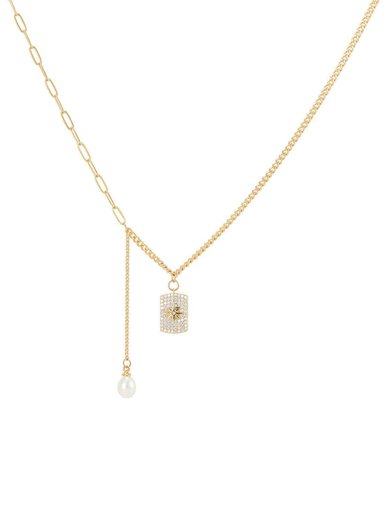 Golden Short Necklace - Ahaselected