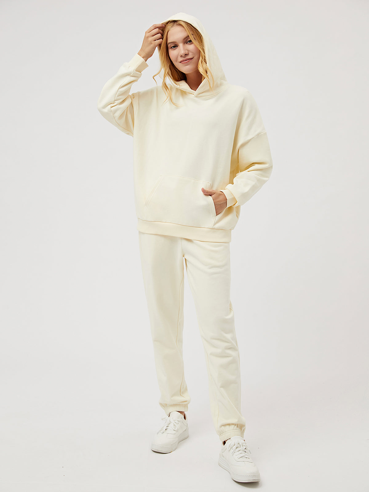 Terry Fleece Cloud Nine Hoodie - Ahaselected