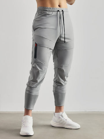 Stay Cool High Rib Cargo Jogger Athletic Pants（Autumn Winter Fabric）
