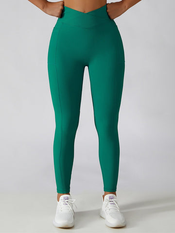 Ribbed Hip Lift High Waist Legging