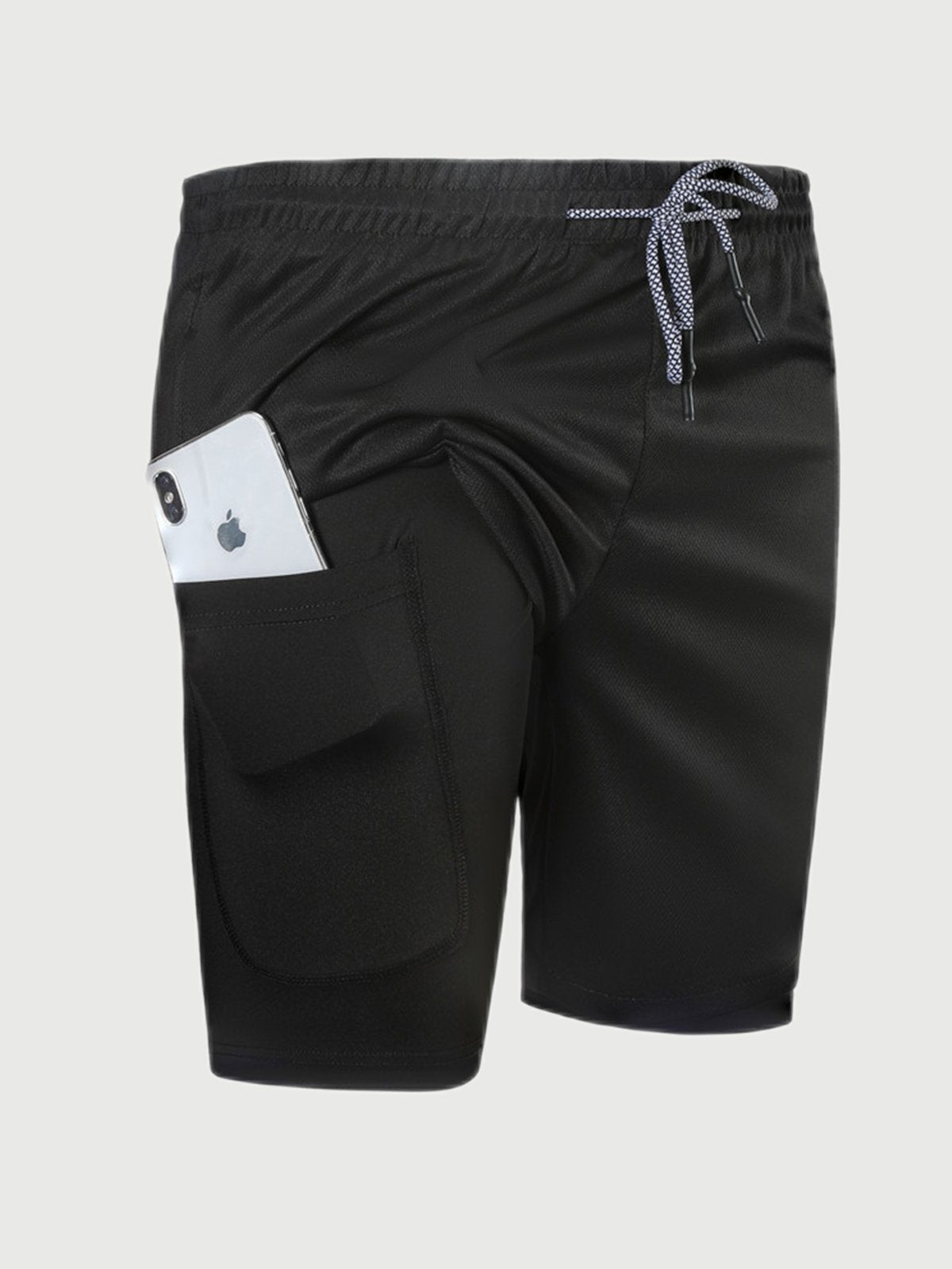 8" Kinetic Pocket Lined 2 in 1 Mesh Short - Ahaselected