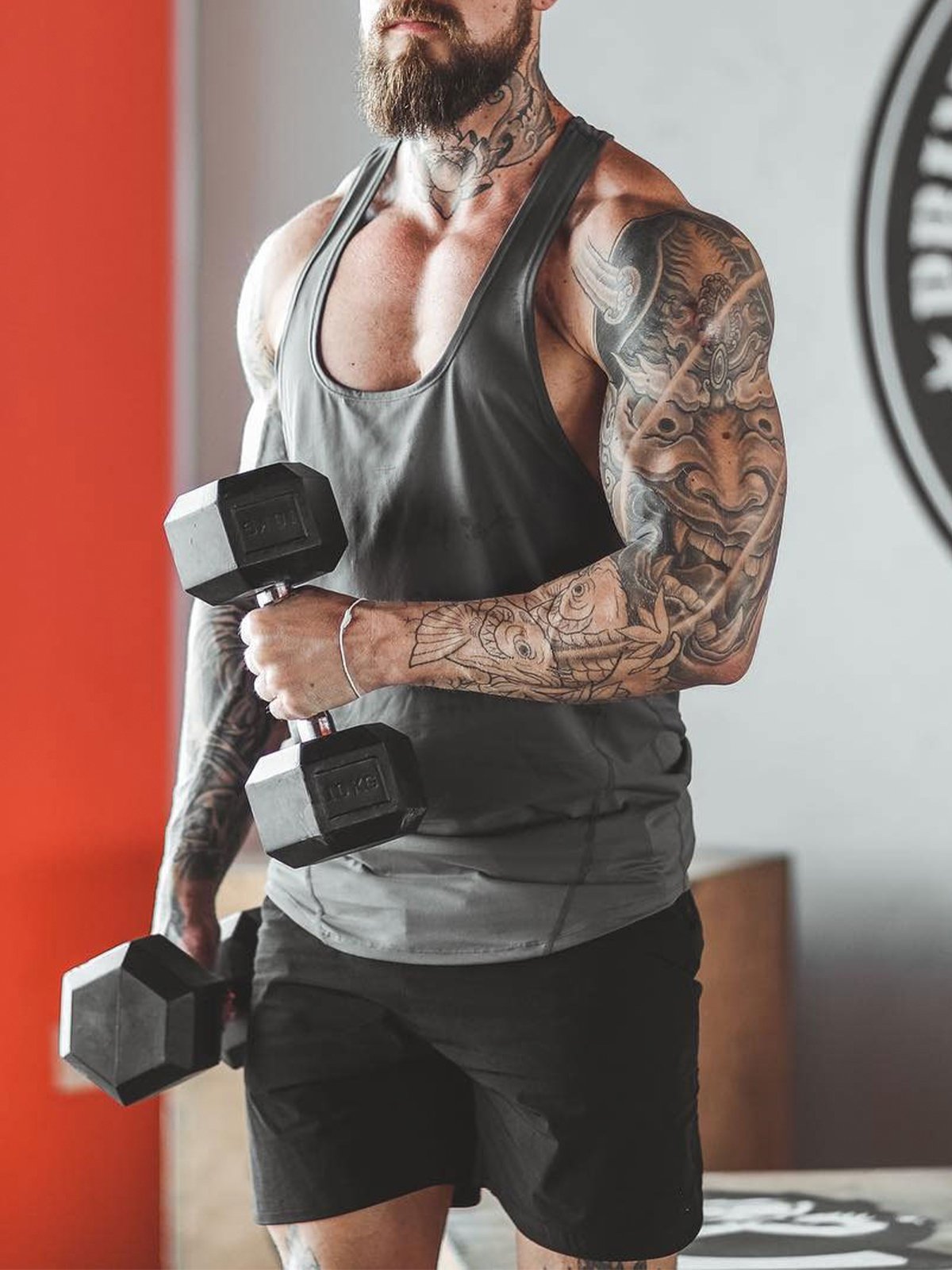 Stay Cool 2.0 Go Hard Gym Stringer Vest Quick Dry New - Ahaselected