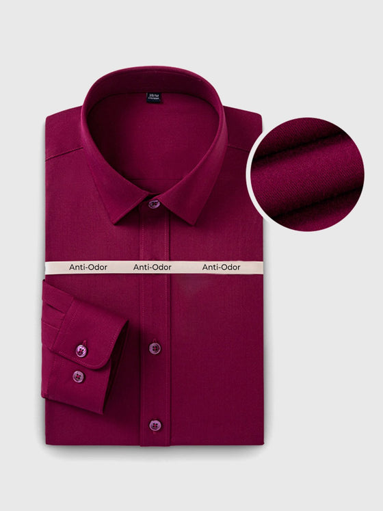 Anti-Odor Stretch Bamboo Button Down Shirt - Ahaselected