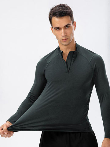 M's Tech Half-Zip Long Sleeves Shirt