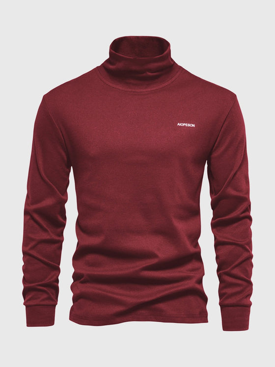 M's Turtle Neck T-Shirt Long Sleeves Baselayer - Ahaselected