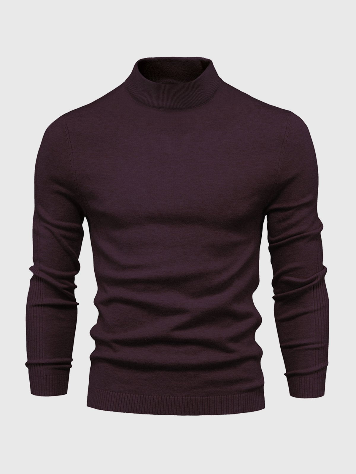 Mockneck Washable Sweater - Ahaselected
