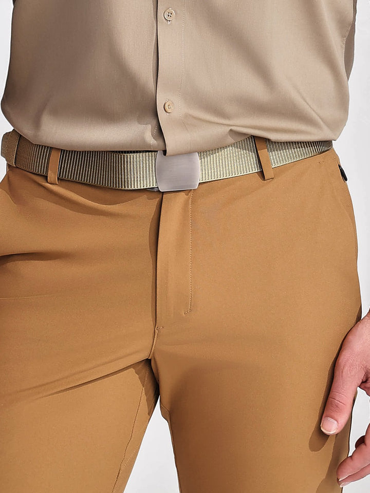 M's 1.5" Width Metal Buckle Tactical Golf Belt