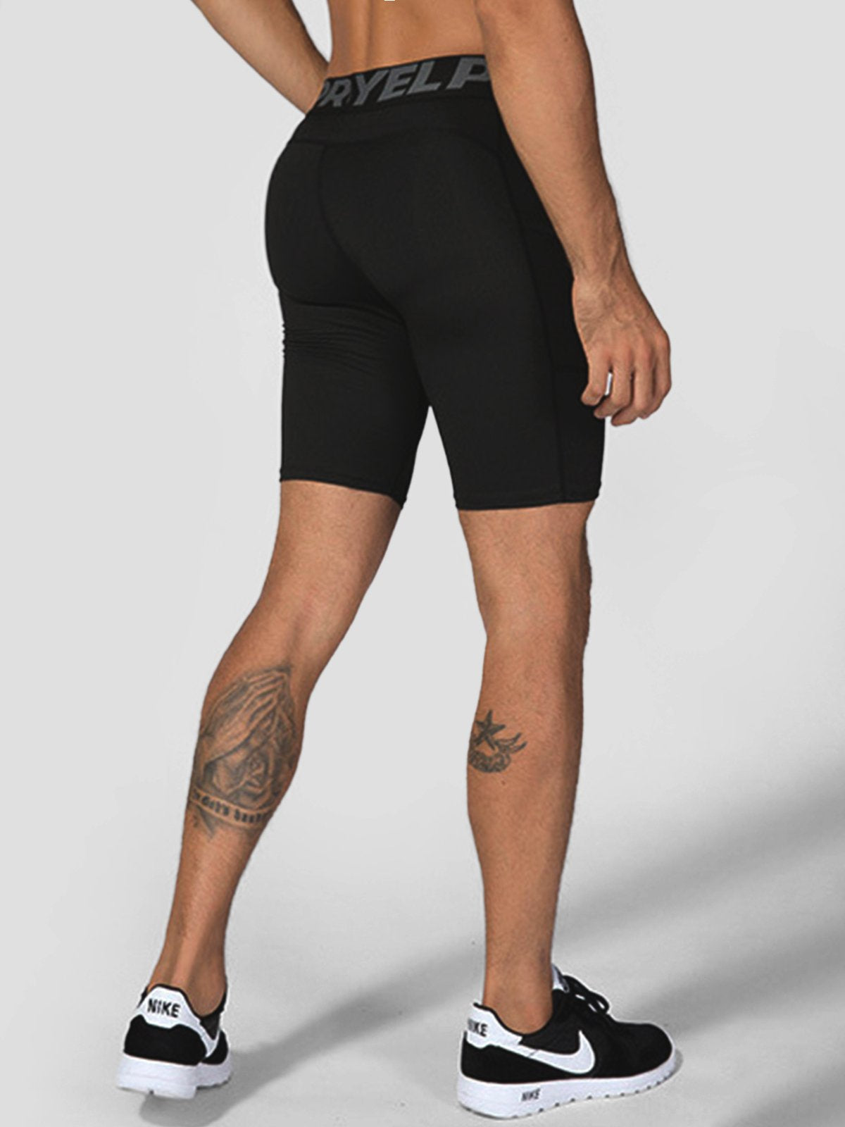 M's 7" Compression Tight Short With Two Pockets - Ahaselected
