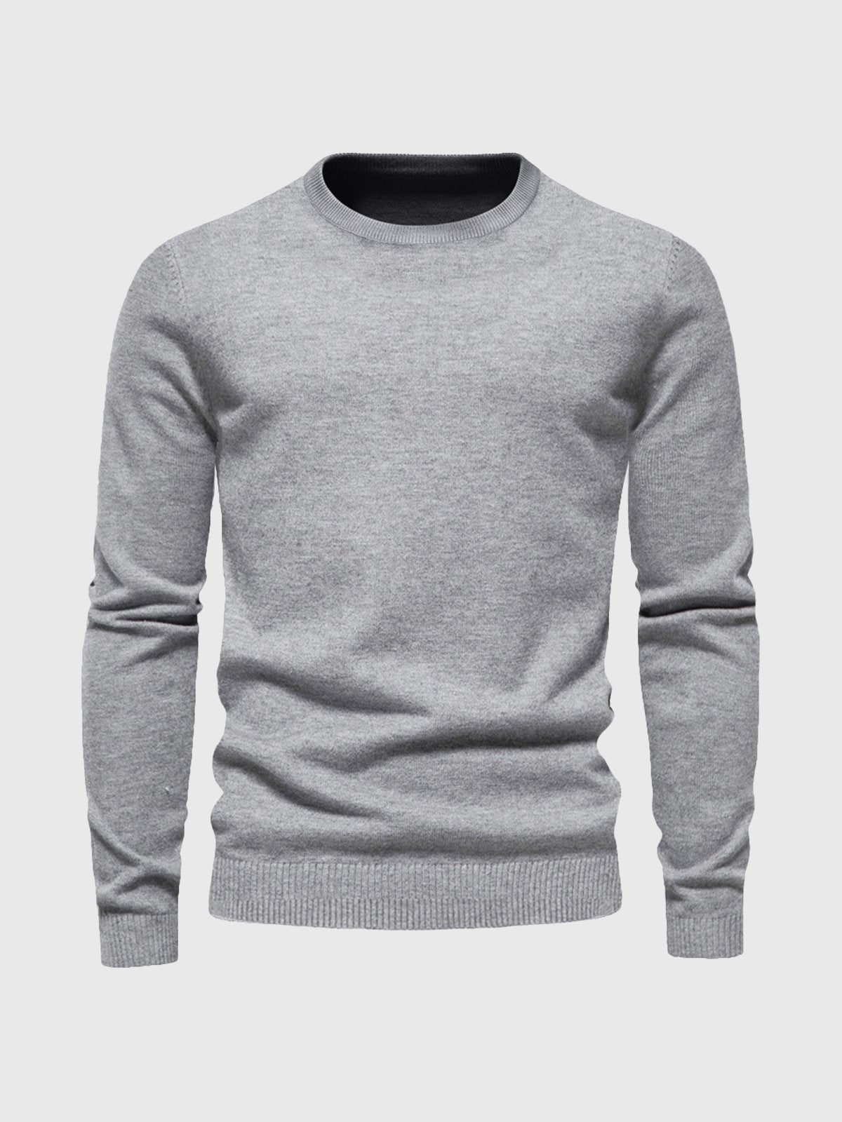 Crewneck Washable Sweater - Ahaselected