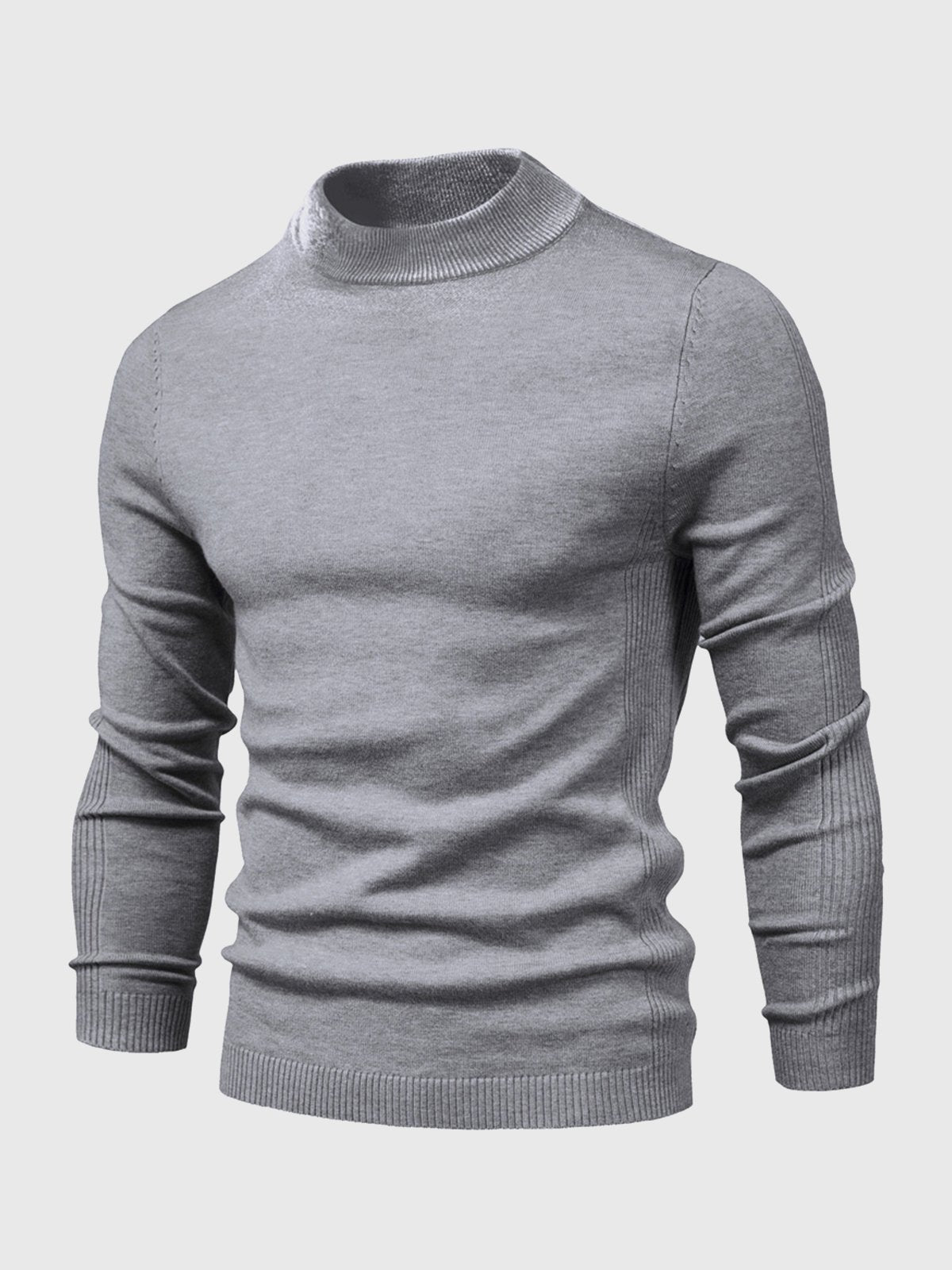 Mockneck Washable Sweater - Ahaselected