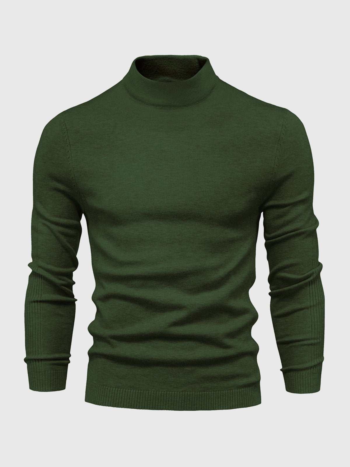 Mockneck Washable Sweater - Ahaselected