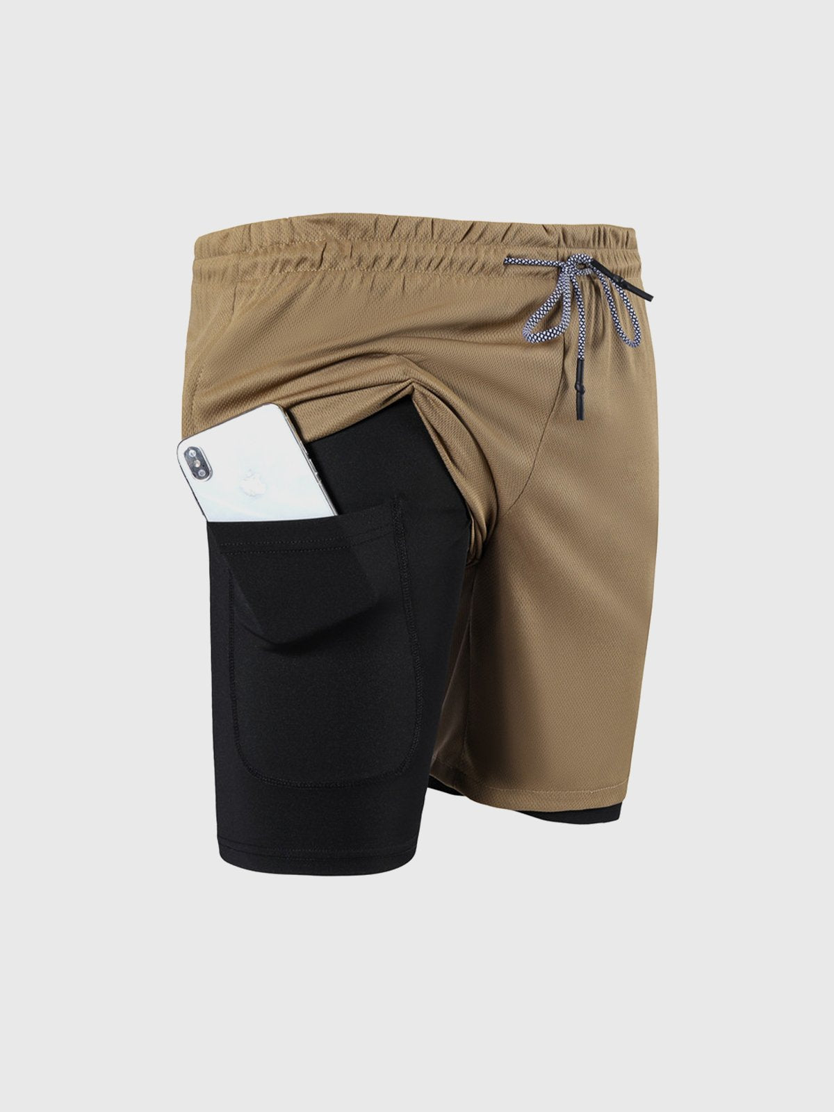 8" Kinetic Pocket Lined 2 in 1 Mesh Short - Ahaselected