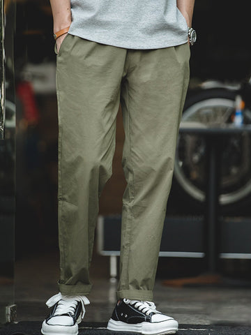 M's Relaxed Fit Solid Tapered Pants