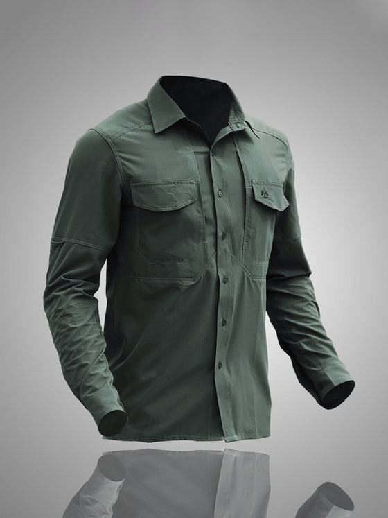 M's Pro Quick Dry Tactical Shirt 5 Pockets - Ahaselected
