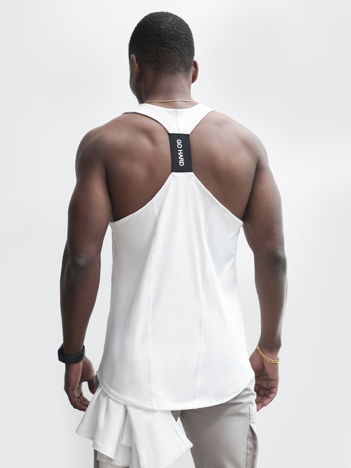 Stay Cool 2.0 Go Hard Gym Stringer Vest Quick Dry New - Ahaselected