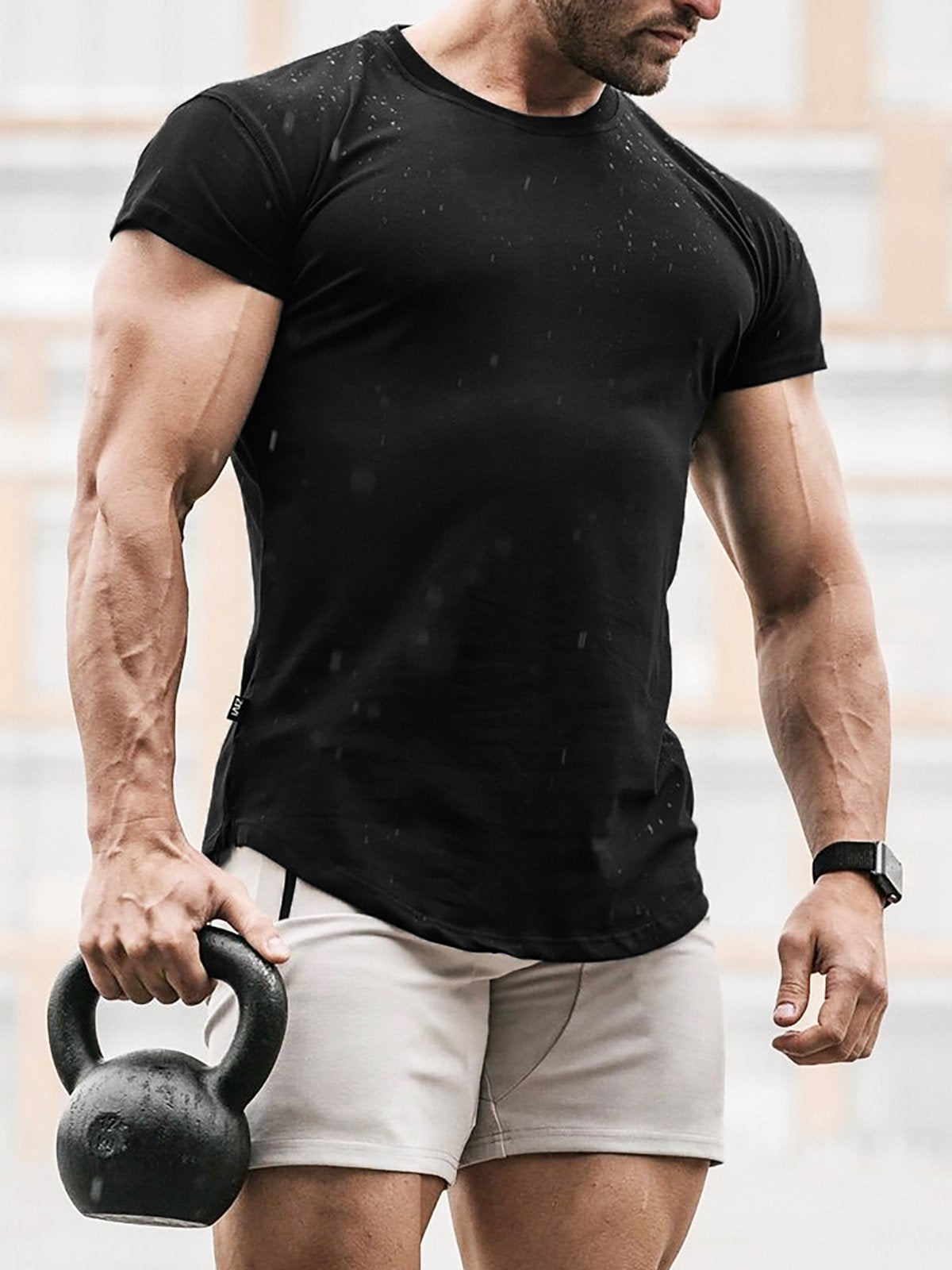 Cap Sleeve Muscle T-Shirt - Ahaselected