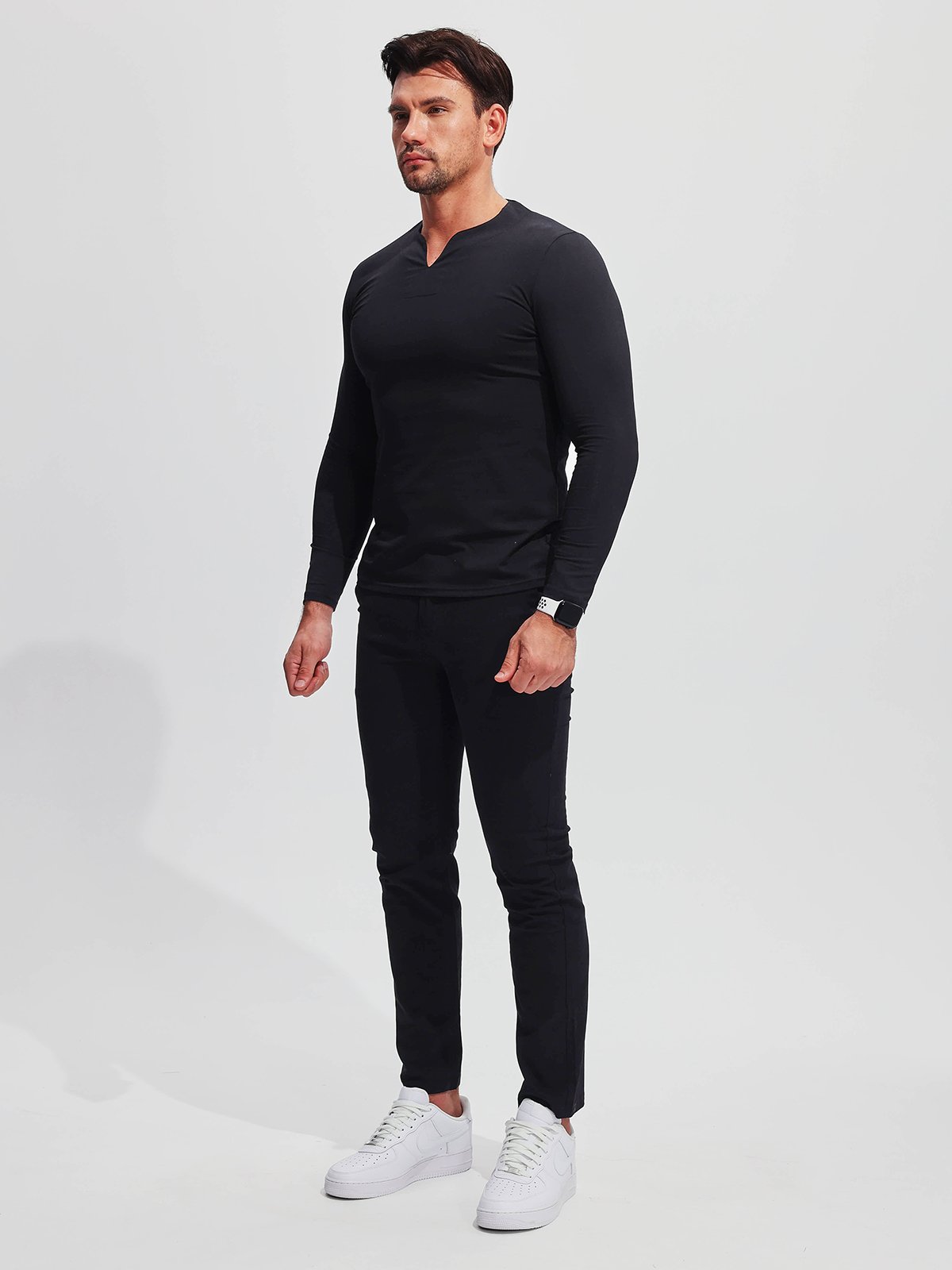 365 Twill Chino Stretch Cotton Pants - Ahaselected