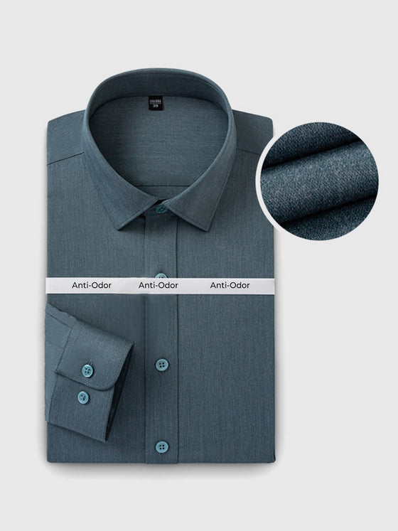 Anti-Odor Stretch Bamboo Button Down Shirt - Ahaselected