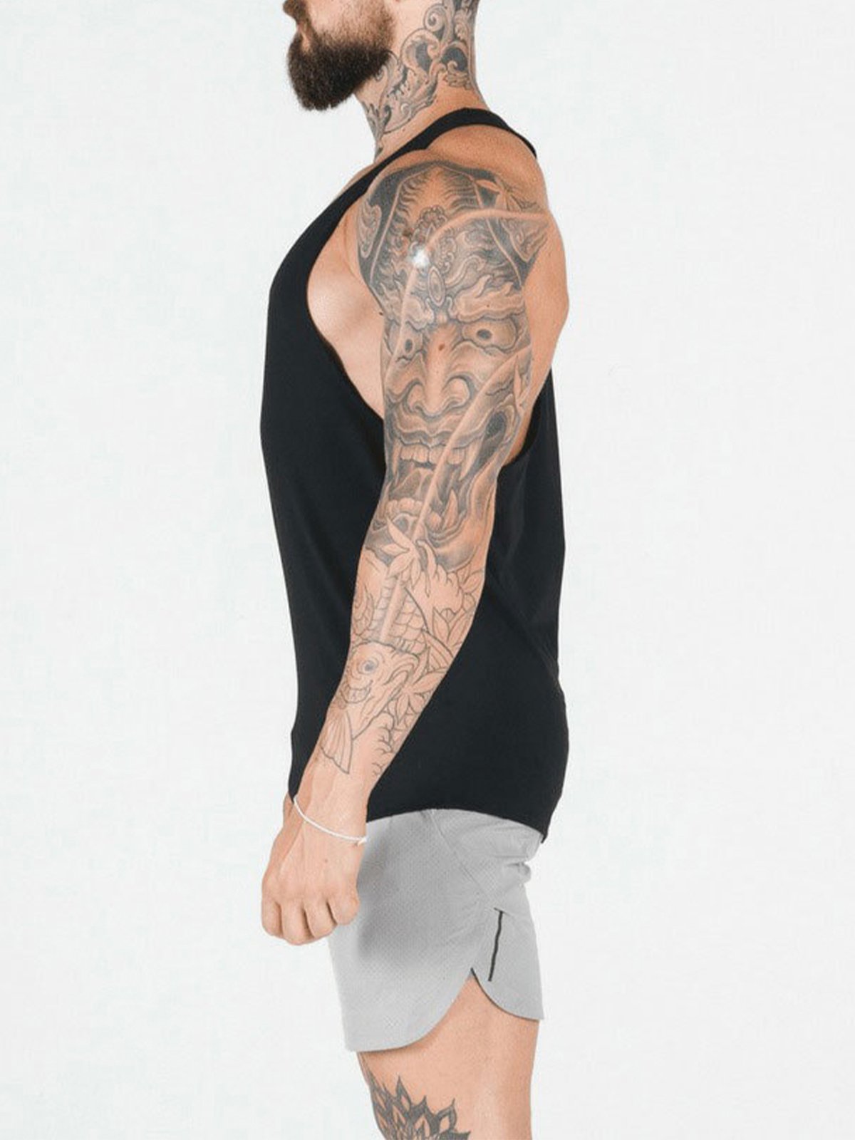 Stay Cool 2.0 Go Hard Gym Stringer Vest Quick Dry New - Ahaselected