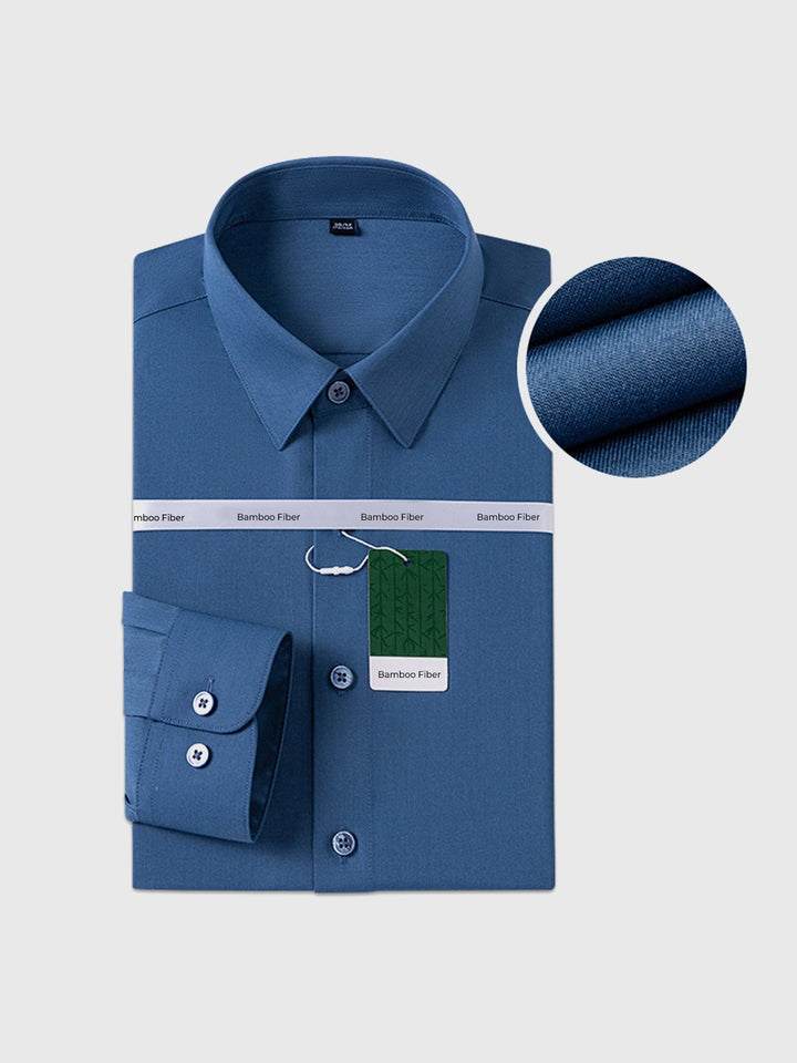 M's Stretch Bamboo Dress Shirt Easy Care