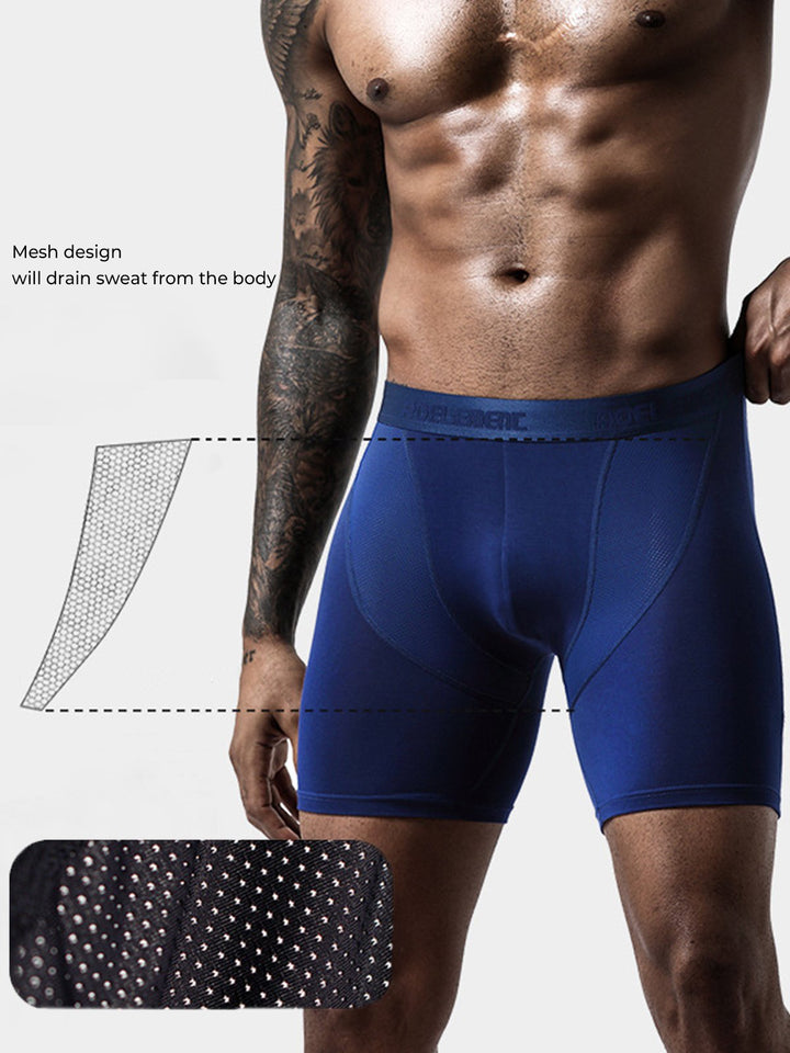 M's Breathable Mesh Behind Soft Boxer Brief