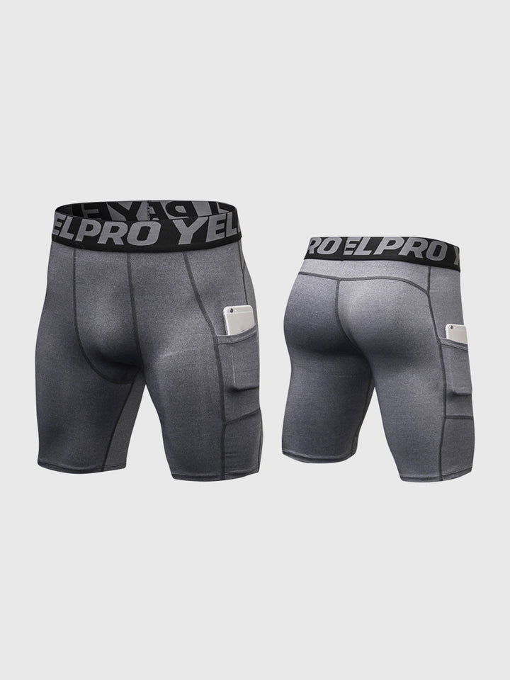 M's 7" Compression Tight Short With Two Pockets