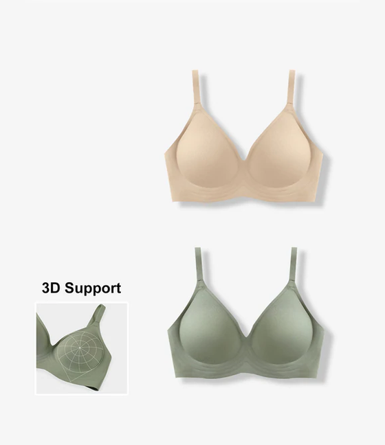 Aha Cozy Jelly Wireless Bra Pack  (2 Packs) - AhaAha